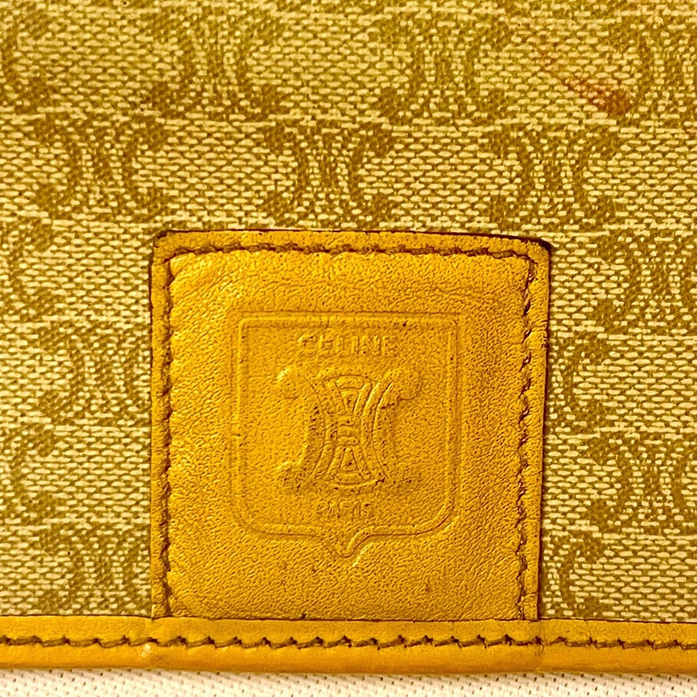 Celine Macadam Trifold Kiss Long Wallet ❤️ - Picture 12 of 12